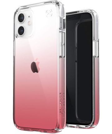 Speck Presidio Perfect Clear iPhone 12 Mini Hoesje Transparant Rose Hoesjes