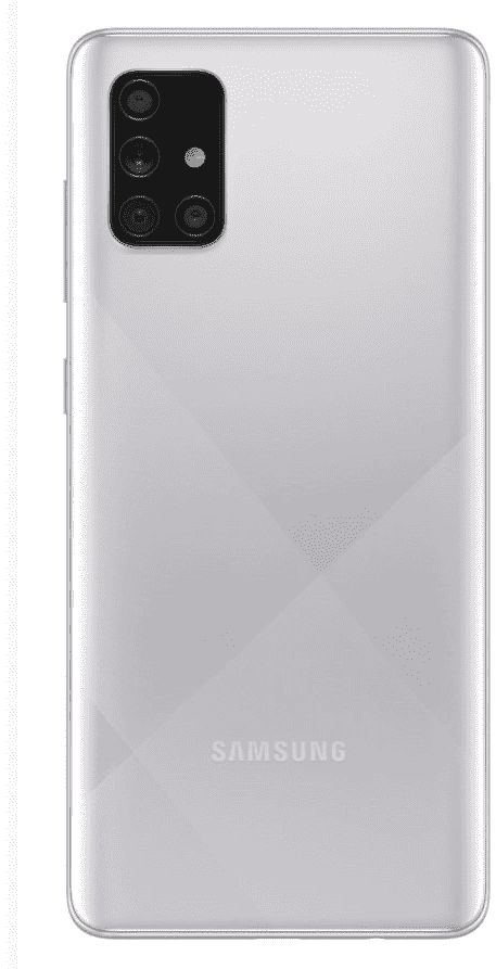 Samsung Galaxy A71 Haze Silver afbeelding 1