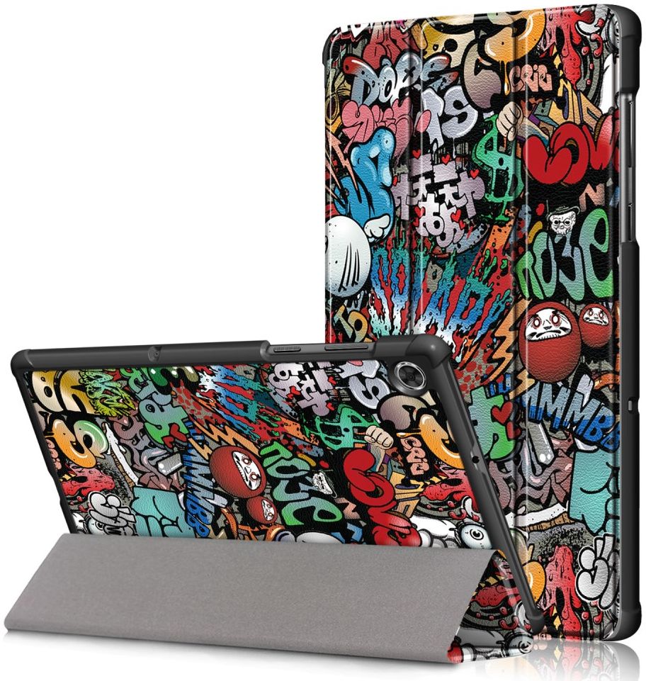Lenovo Tab M10 HD Gen 2 Hoesje Tri-Fold Book Case Cartoon Print afbeelding 1