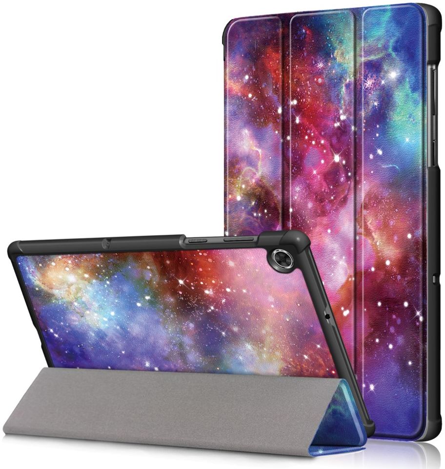 Lenovo Tab M10 HD Gen 2 Hoesje Tri-Fold Book Case Milky Way Print afbeelding 1