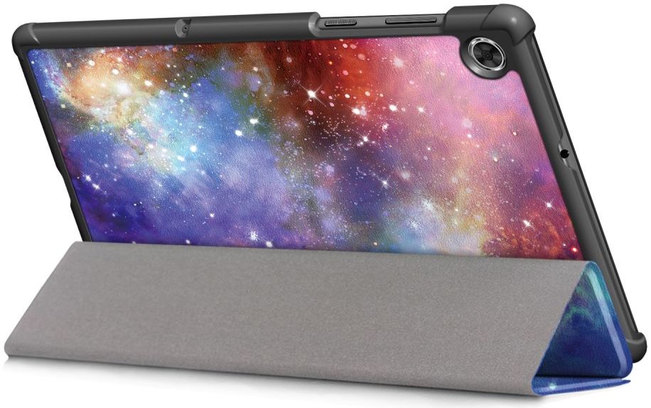 Lenovo Tab M10 HD Gen 2 Hoesje Tri-Fold Book Case Milky Way Print afbeelding 2