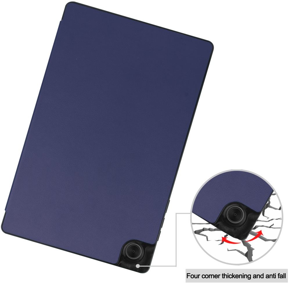 Lenovo Tab M10 HD Gen 2 Hoesje Tri-Fold Book Case Dark Blue afbeelding 4
