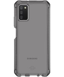 ITSKINS Spectrum Clear Samsung Galaxy A02s Hoesje Zwart