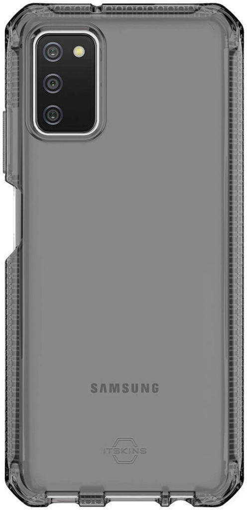 ITSKINS Spectrum Clear Samsung Galaxy A02s Hoesje Zwart afbeelding 1