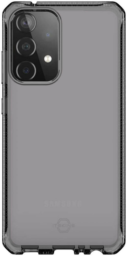 ITSKINS Spectrum Clear Samsung Galaxy A52 / A52S Hoesje Zwart afbeelding 1