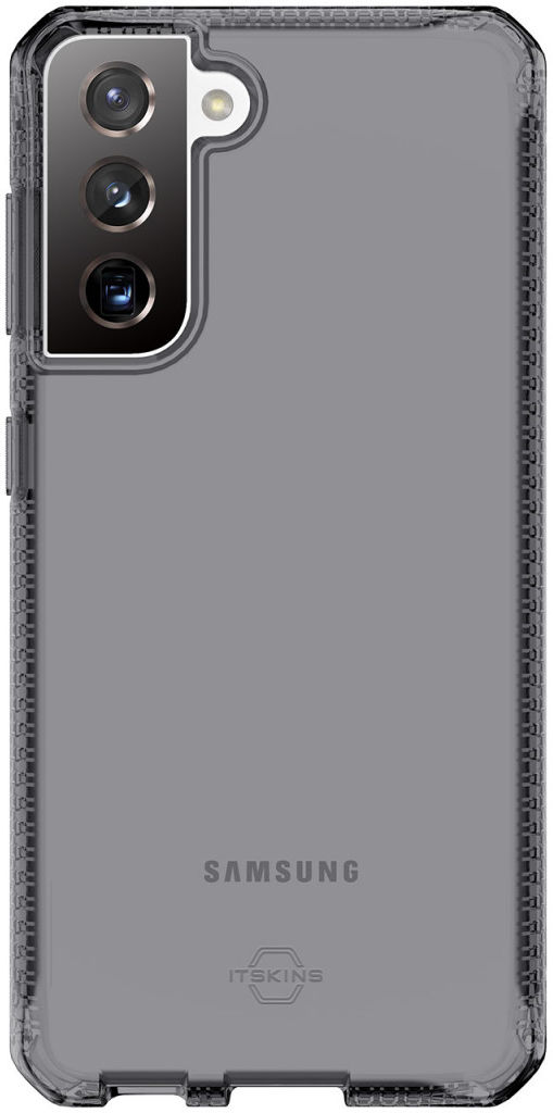 ITSKINS Spectrum Clear Samsung Galaxy S21 Hoesje Zwart afbeelding 1