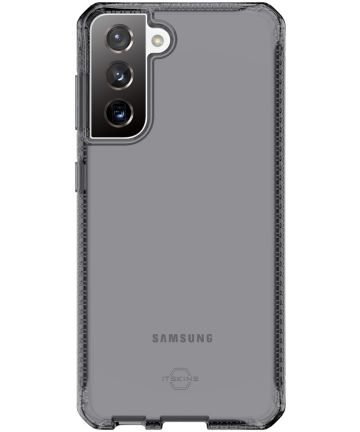 ITSKINS Spectrum Clear Samsung Galaxy S21 Plus Hoesje Zwart Hoesjes