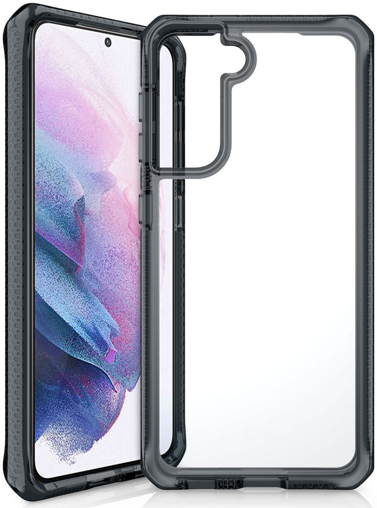 ITSKINS Supreme Clear Samsung Galaxy S21 Plus Hoesje Transparant/Zwart afbeelding 7