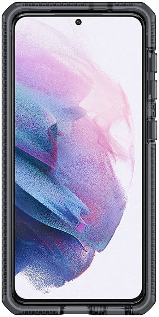 ITSKINS Supreme Clear Samsung Galaxy S21 Plus Hoesje Transparant/Zwart afbeelding 4