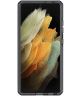 ITSKINS Supreme Clear Samsung S21 Ultra Hoesje Transparant/Zwart