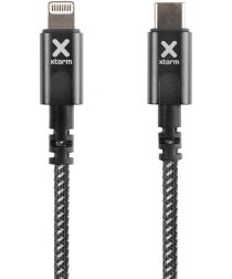 Xtorm Original 60W Gevlochten USB-C naar Lightning Kabel 1 Meter Zwart