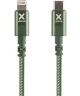 Xtorm Original 60W Gevlochten USB-C naar Lightning Kabel 1 Meter Groen