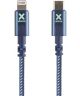 Xtorm Original 60W Gevlochten USB-C naar Lightning Kabel 1 Meter Blauw