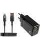 Xtorm Volt Reislader 17W Oplader 2x USB + USB to Lightning Kabel 1M