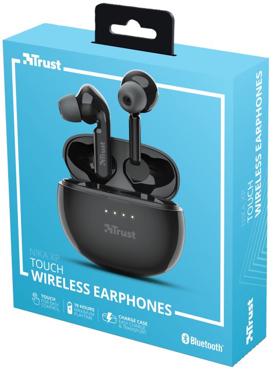 Trust Nika Touch XP Bluetooth Headset In-Ear Draadloze Oordopjes Zwart afbeelding 15