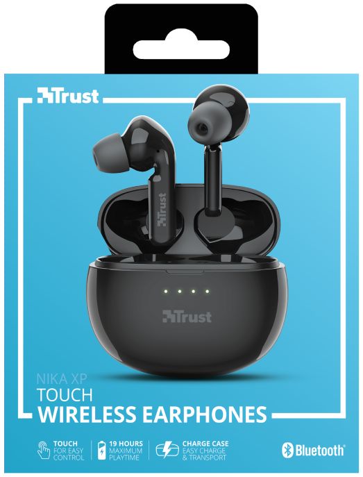 Trust Nika Touch XP Bluetooth Headset In-Ear Draadloze Oordopjes Zwart afbeelding 16