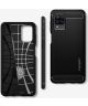 Spigen Rugged Armor Samsung Galaxy A12 Hoesje Zwart