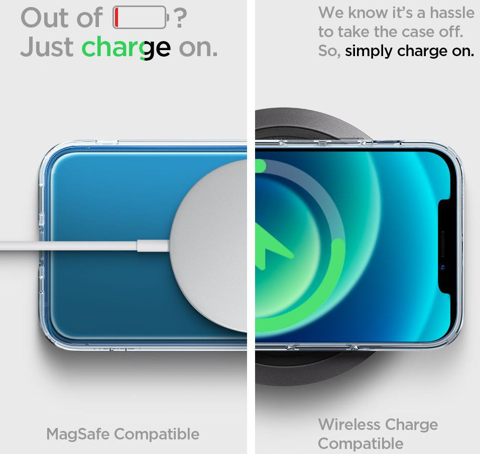 Spigen Quartz Hybrid Apple iPhone 12 Mini Hoesje Matte Transparant afbeelding 7