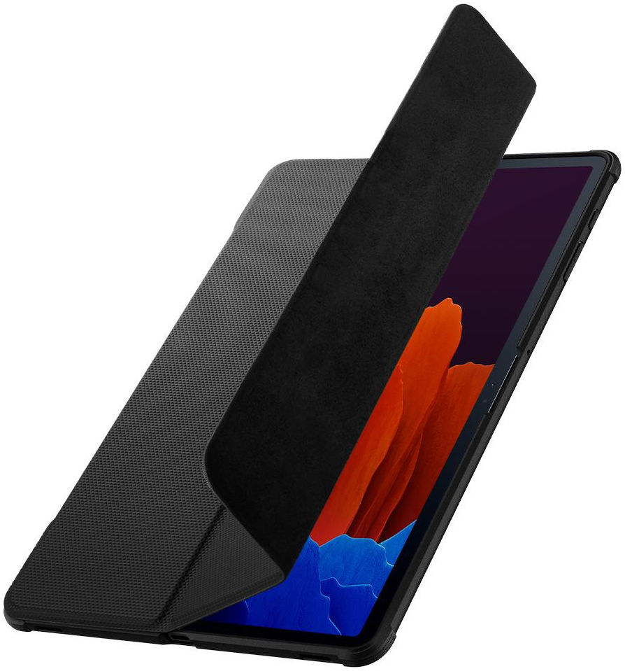 Spigen Rugged Armor Pro Samsung Galaxy Tab S7 Plus Hoes Zwart afbeelding 3