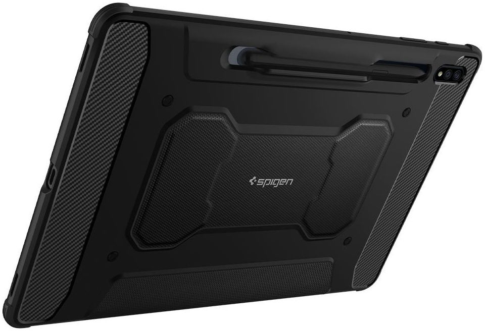 Spigen Rugged Armor Pro Samsung Galaxy Tab S7 Plus Hoes Zwart afbeelding 18