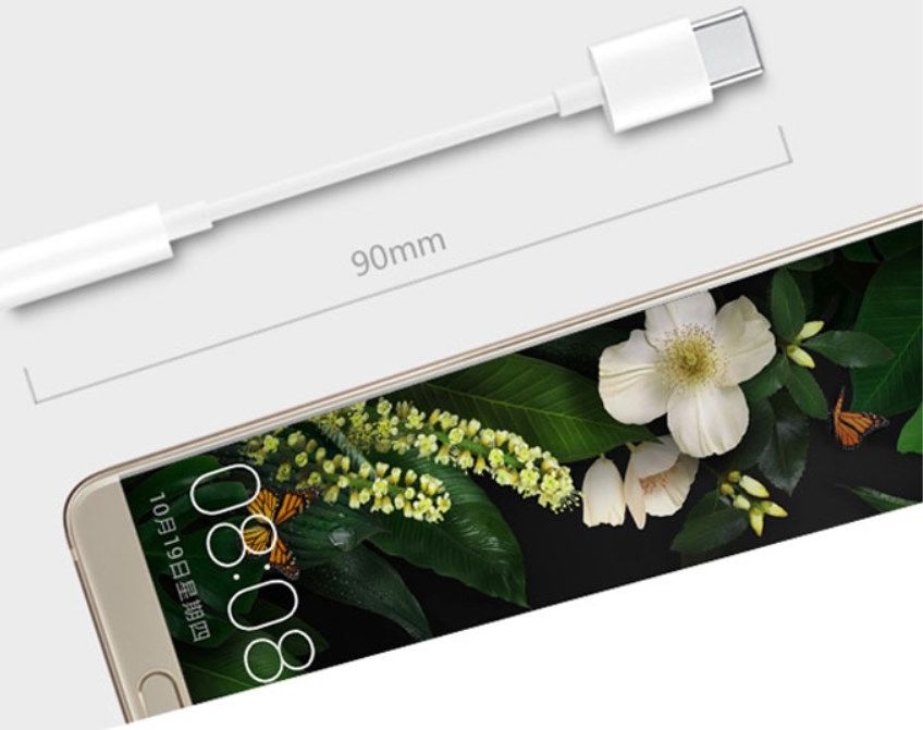 USB-C naar 3.5mm Jack (Female) Aux Kabel Connector Wit afbeelding 7