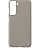 Nudient Thin Case V3 Samsung Galaxy S21 Hoesje Back Cover Beige