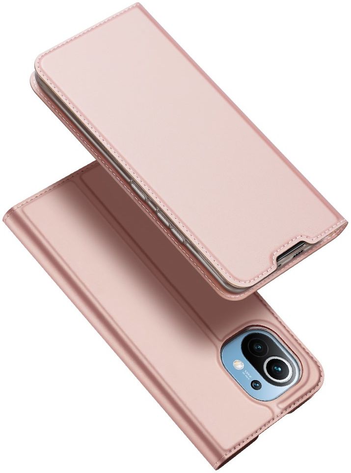 Dux Ducis Skin Pro Series Xiaomi Mi 11 Hoesje Wallet Case Roze afbeelding 4