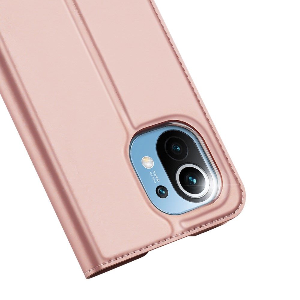 Dux Ducis Skin Pro Series Xiaomi Mi 11 Hoesje Wallet Case Roze afbeelding 6