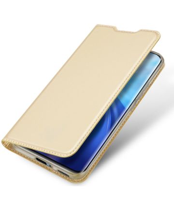 Dux Ducis Skin Pro Series Xiaomi Mi 11 Hoesje Wallet Case Goud Hoesjes