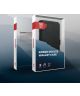 Rosso Deluxe Samsung Galaxy A72 Hoesje Echt Leer Book Case Zwart