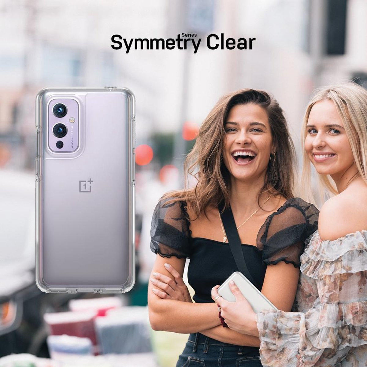 OtterBox Symmetry OnePlus 9 Pro Hoesje Back Cover Transparant afbeelding 4