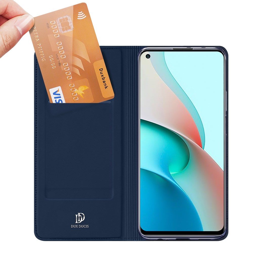Dux Ducis Skin Pro Series Xiaomi Redmi Note 9T Hoesje Blauw afbeelding 2