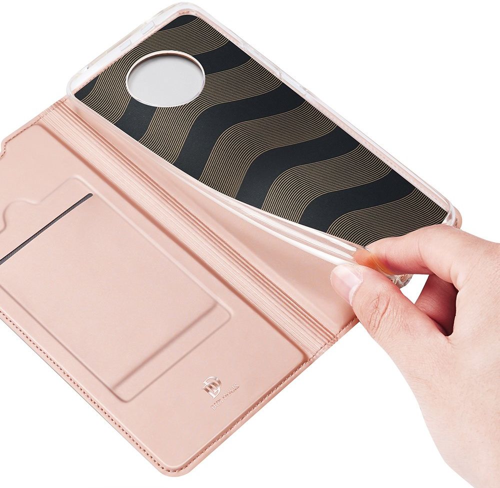Dux Ducis Skin Pro Series Xiaomi Redmi Note 9T Hoesje Roze afbeelding 6