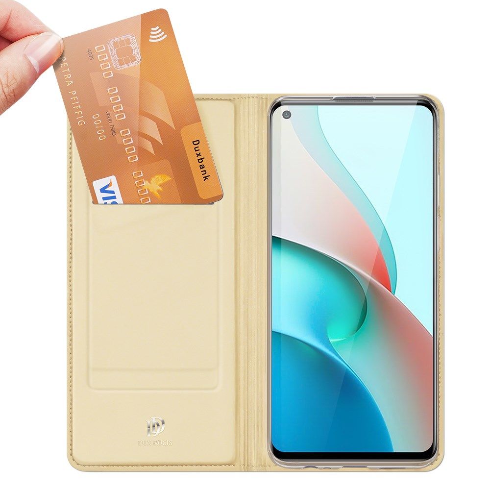 Dux Ducis Skin Pro Series Xiaomi Redmi Note 9T Hoesje Goud afbeelding 2