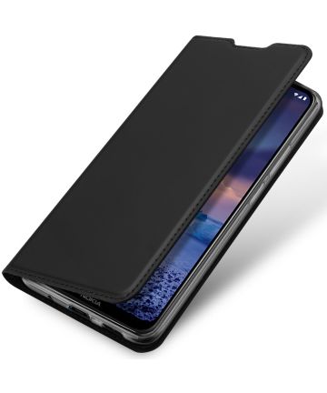 Dux Ducis Skin Pro Series Nokia 5.4 Hoesje Wallet Case Zwart Hoesjes
