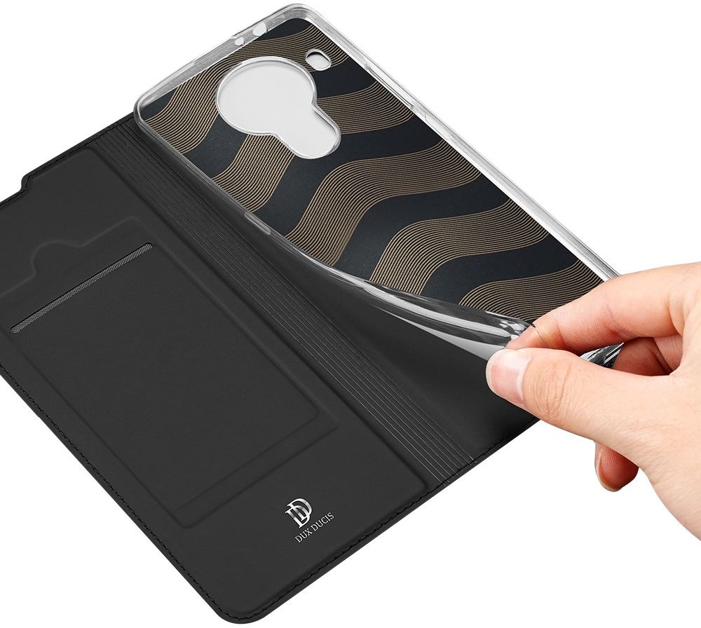 Dux Ducis Skin Pro Series Nokia 5.4 Hoesje Wallet Case Zwart afbeelding 5