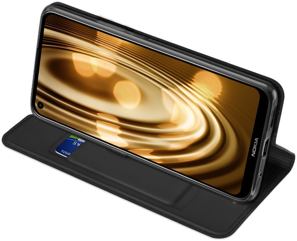 Dux Ducis Skin Pro Series Nokia 5.4 Hoesje Wallet Case Zwart afbeelding 8