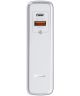 Baseus 2-in-1 Powerbank 10.000mAh en Oplader 45W + USB-C Kabel 1M Wit