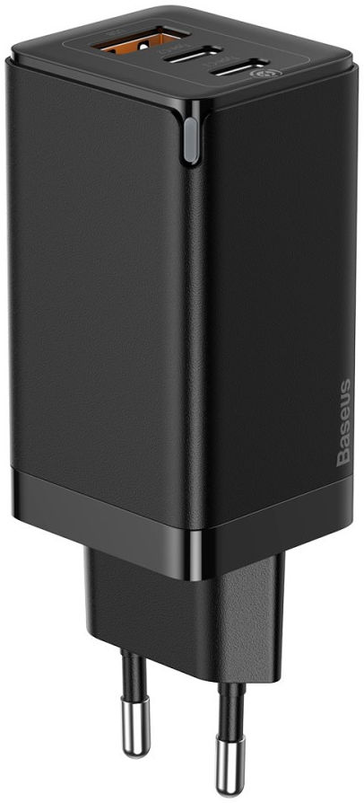 Baseus GaN2 Pro Snellader 65W met PD + USB-C Kabel 1M Zwart afbeelding 2