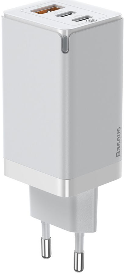 Baseus GaN2 Pro Snellader 65W met PD + USB-C Kabel 1M Wit afbeelding 2