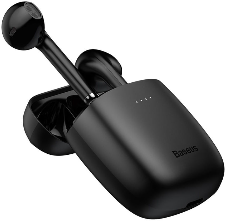 Baseus Encok TWS W04 Draadloze Bluetooth Oordopjes Zwart afbeelding 2