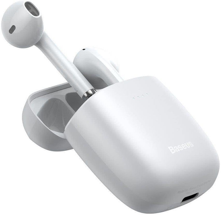 Baseus Encok TWS W04 Draadloze Bluetooth Oordopjes Wit afbeelding 2
