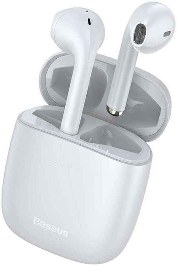 Baseus Encok TWS W04 Draadloze Bluetooth Oordopjes Wit afbeelding 3
