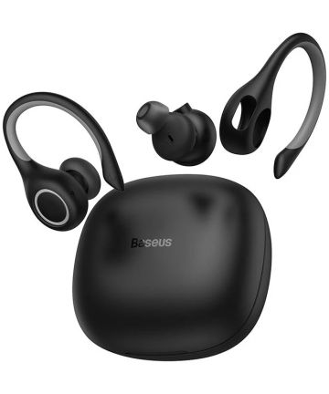 Baseus Encok W17 TWS Draadloze Bluetooth Oordopjes Zwart Headsets
