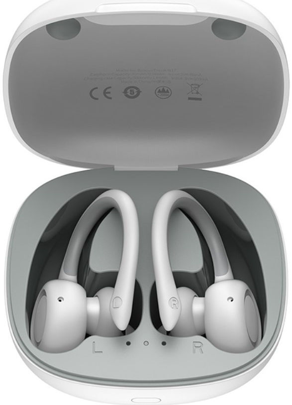 Baseus Encok W17 TWS Draadloze Bluetooth Oordopjes Wit afbeelding 2