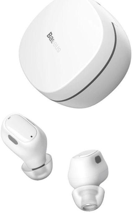 Baseus Encok WM01 TWS Draadloze Bluetooth Oordopjes Wit afbeelding 4