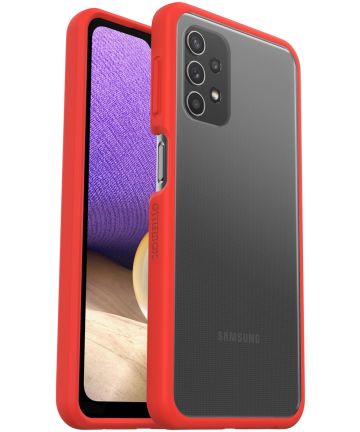 OtterBox React Samsung Galaxy A32 5G Hoesje Transparant Rood Hoesjes