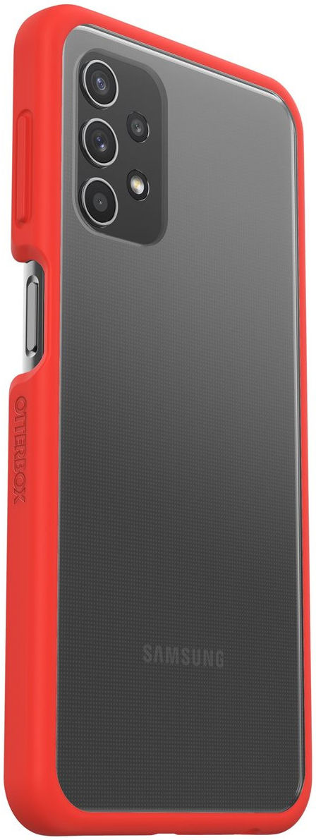 OtterBox React Samsung Galaxy A32 5G Hoesje Transparant Rood afbeelding 3