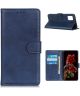 Samsung Galaxy A52 / A52S Hoesje Portemonnee Book Case Kunstleer Blauw