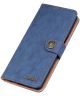 KHAZNEH Samsung Galaxy A52 / A52S Hoesje Portemonnee Book Case Blauw